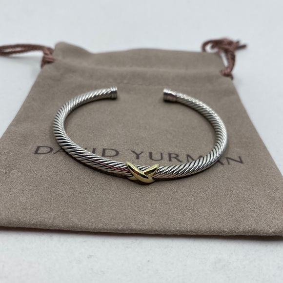 David Yurman Cable Crossover X Bracelet - Picture 6 of 7